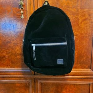 Herschel Supply Co Settlement Black Velvet Backpack